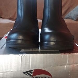 Men Avenger Leather Work Boots